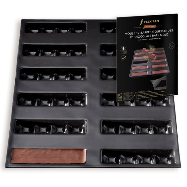 Form für 12 Gourmet-Riegel