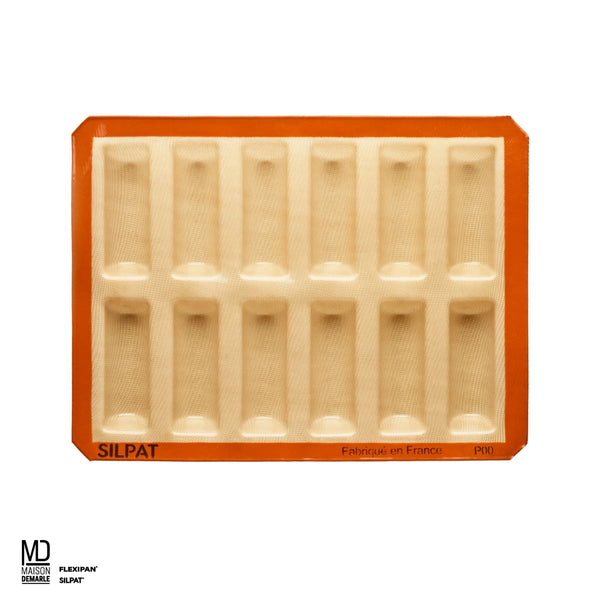 Moule Silpat® 12 bûchettes