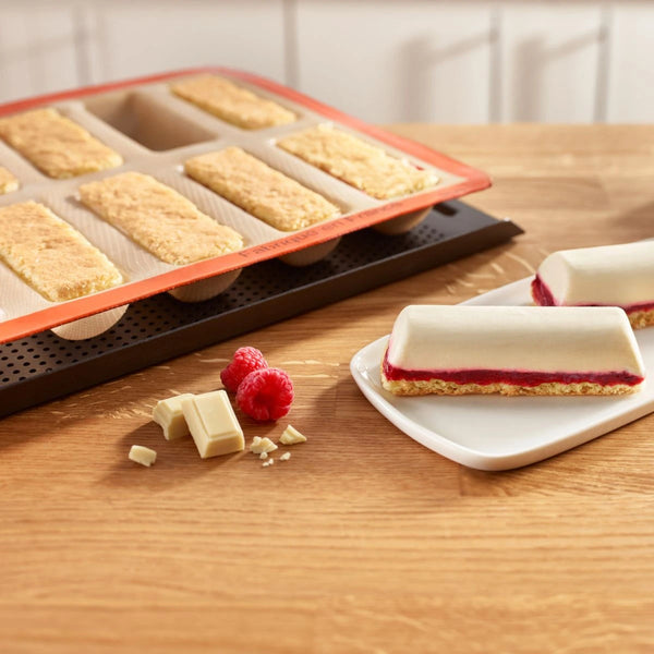 Moule Silpat® 12 bûchettes