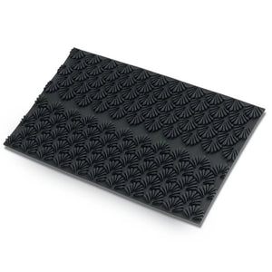 tapis décor écailles moule buche flexipan