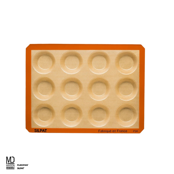 Moule Silpat 12 tartelettes