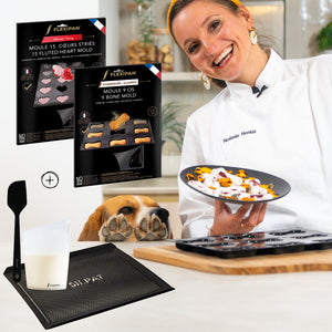 kit de produits flexipan avec des moules conçus pour les gâteaux des animaux