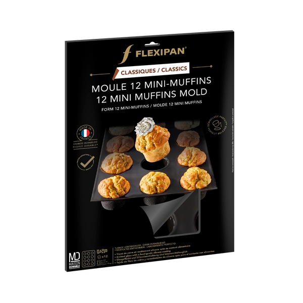 Moule 12 Mini-Muffins Flexipan