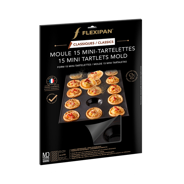 Moule 15 Mini Tartelettes Flexipan