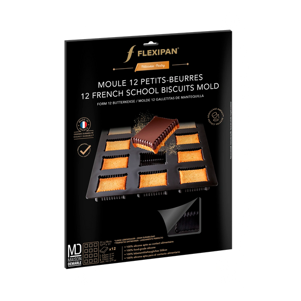 Moule 12 Petits Beurres Flexipan