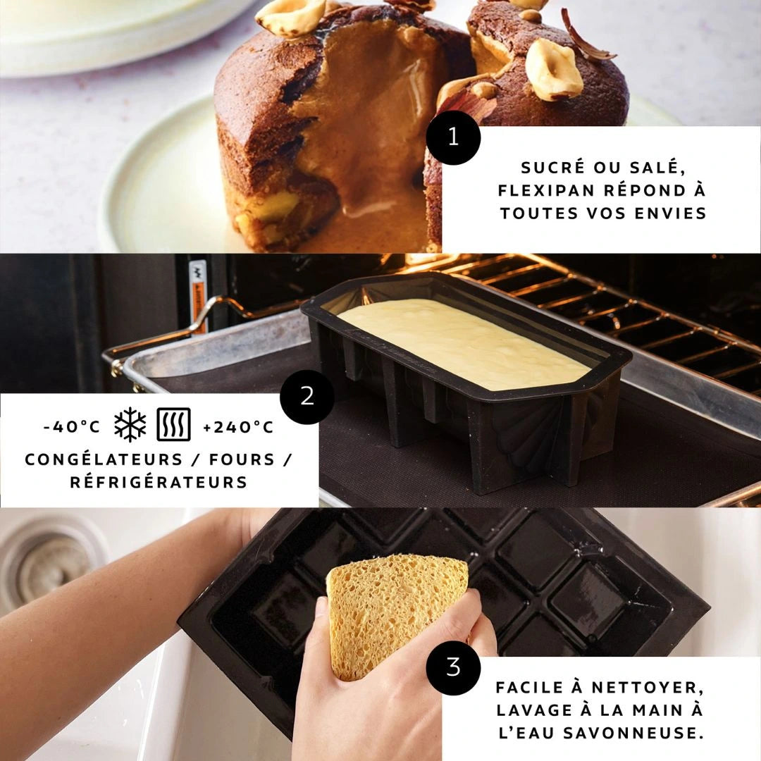 Mastrad Backform Für 20 Mini-Financiers – Aus Silikon, Hitzebeständig Bis 240°C, Spülmaschinenfest